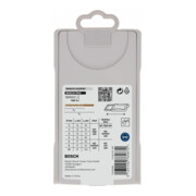 Bosch PRO Set di punte elicoidali in metallo HSS-G, 7 pezzi
