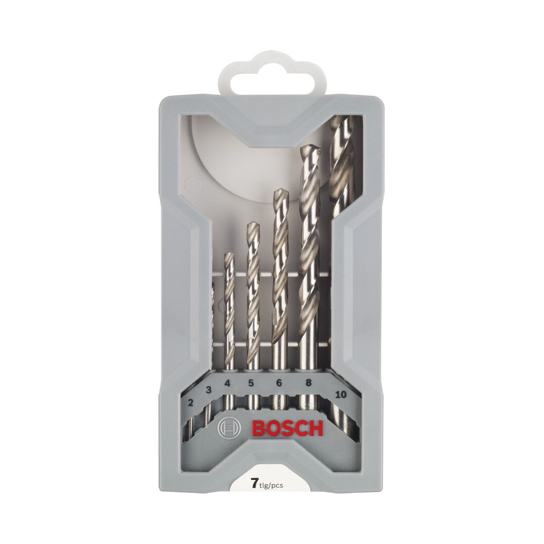 Bosch PRO Set di punte elicoidali in metallo HSS-G, 7 pezzi