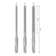 Bosch PRO Set di punte per martello SDS plus-5X, 6/8/10 mm, 3 pz.-5