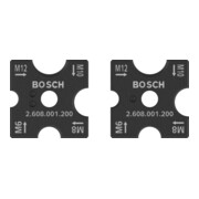 Bosch PRO Set ganasce da taglio per filettatrici, per M6, M8, M10, M12