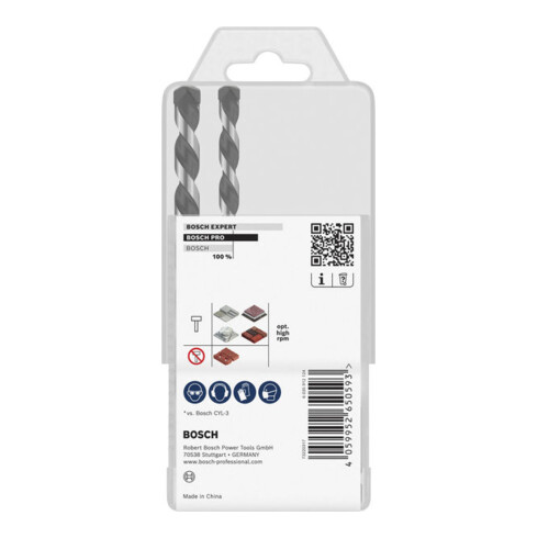 Bosch PRO Set punte HEX-5, 4x100, 5x100, 6x100, 8x150, 10x150 mm, 5 pezzi