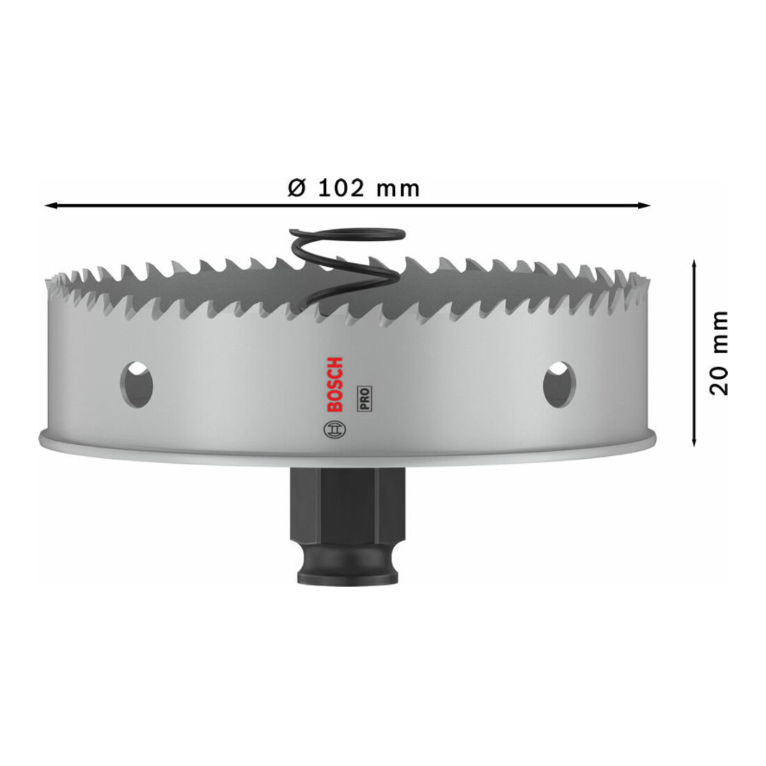 Bosch PRO Sheet Metal PC Plus Lochsäge, 102 mm