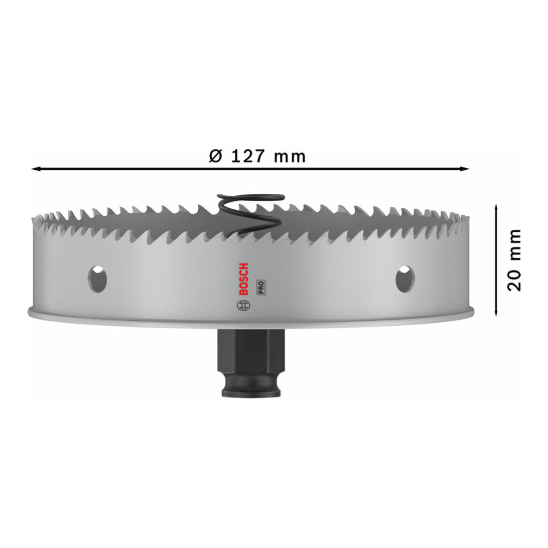 Bosch PRO Sheet Metal PC Plus Lochsäge, 127 mm