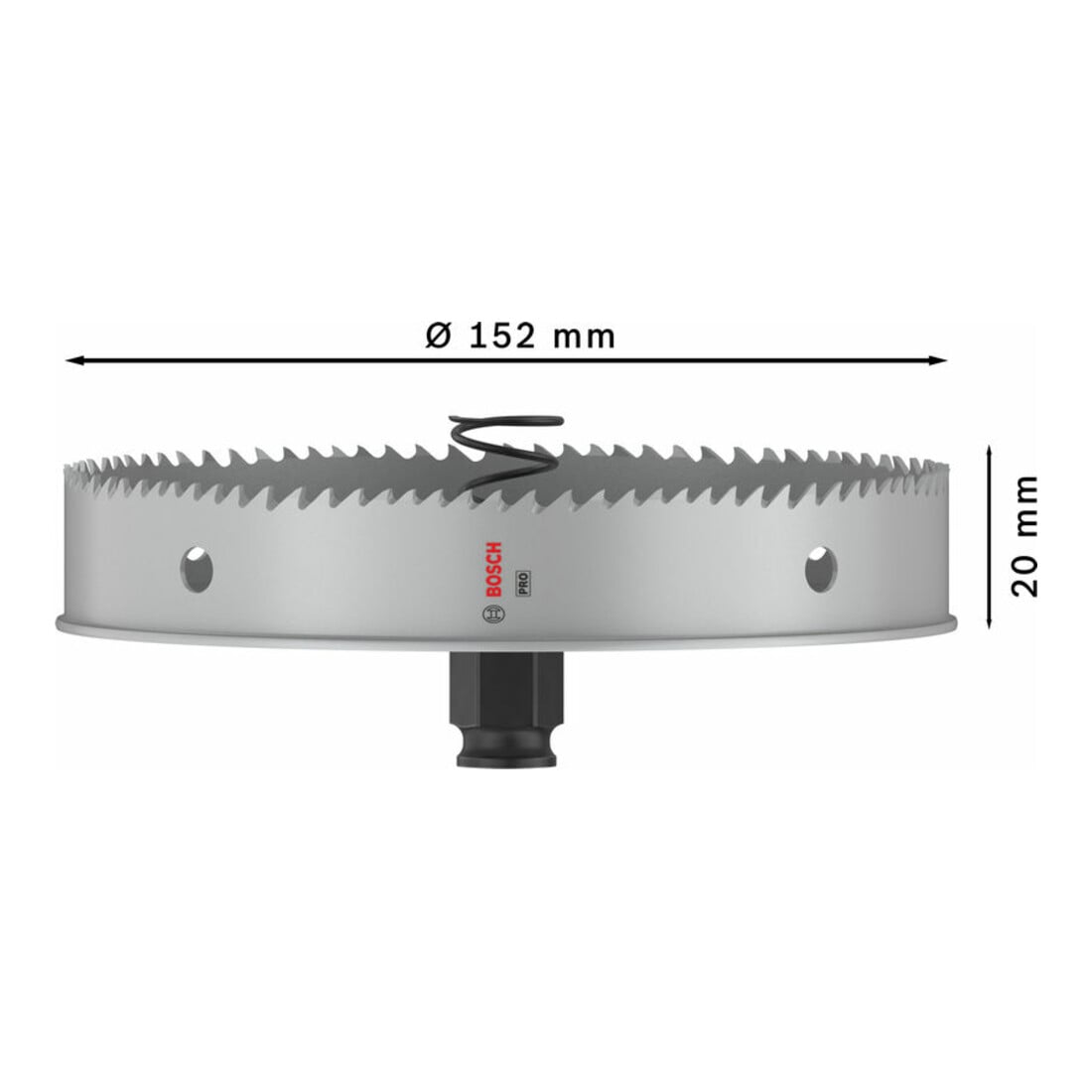 Bosch PRO Sheet Metal PC Plus Lochsäge, 152 mm