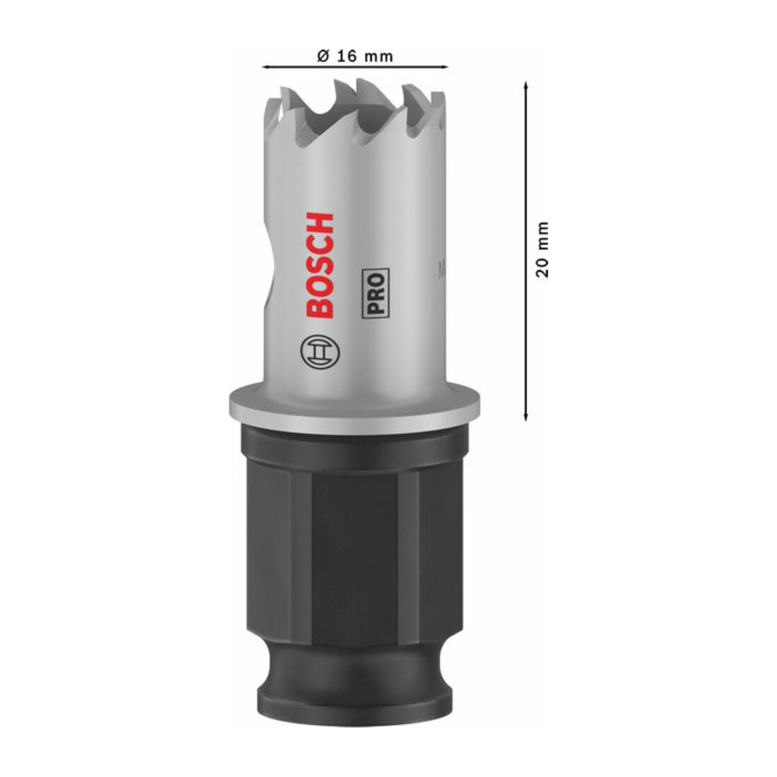 Bosch PRO Sheet Metal PC Plus Lochsäge, 16 mm