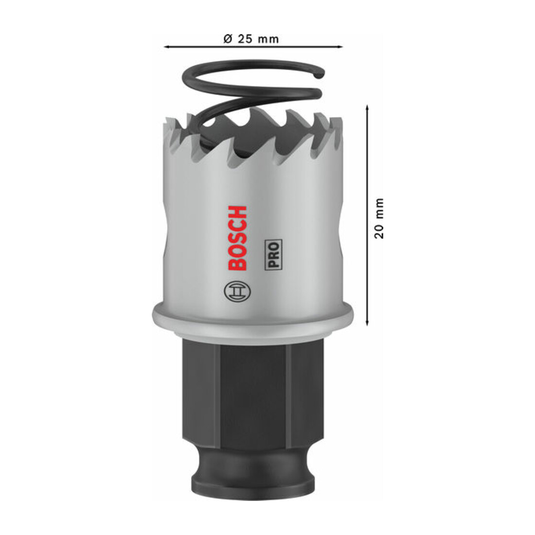 Bosch PRO Sheet Metal PC Plus Lochsäge, 25 mm