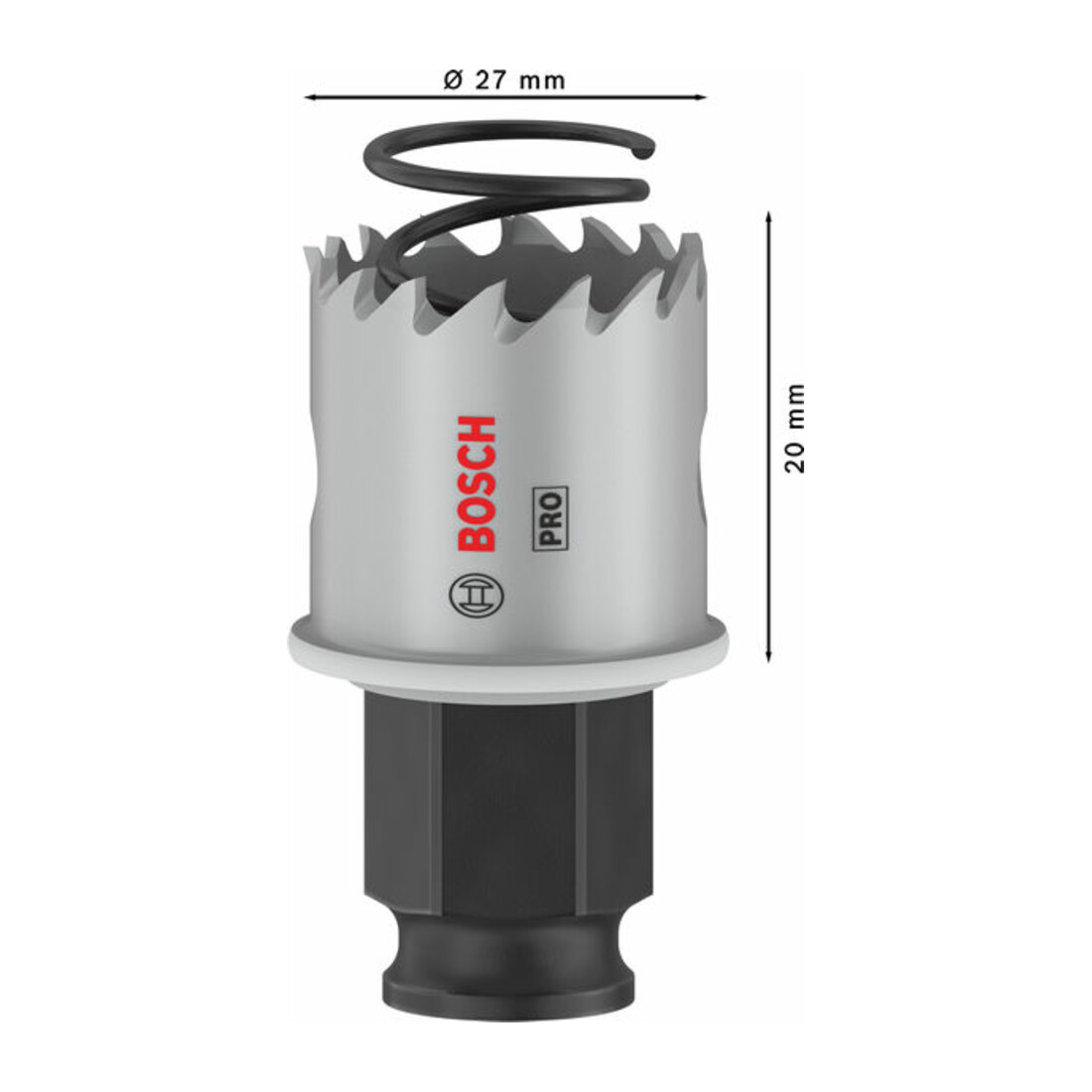 Bosch PRO Sheet Metal PC Plus Lochsäge, 27 mm
