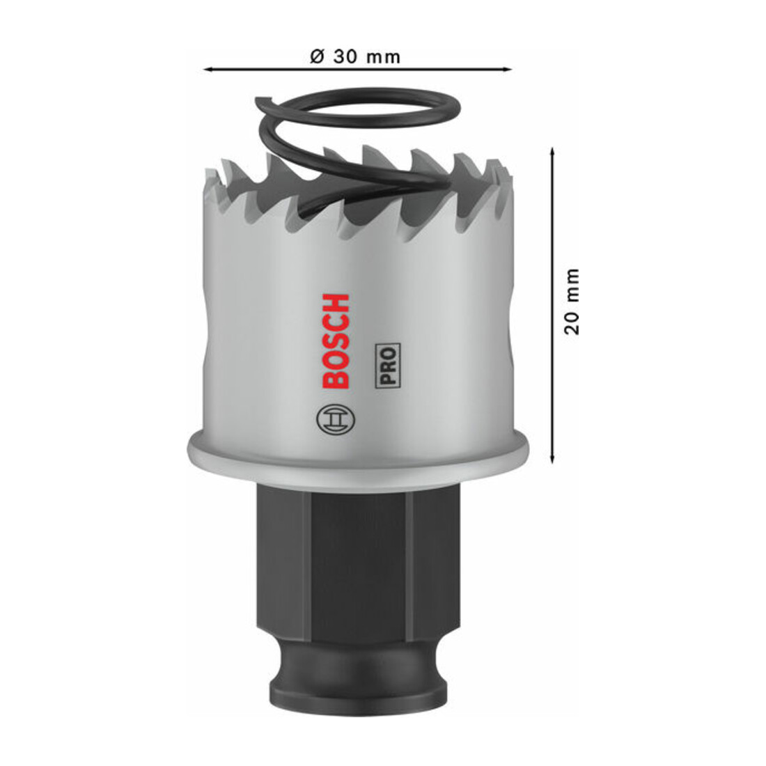Bosch PRO Sheet Metal PC Plus Lochsäge, 30 mm