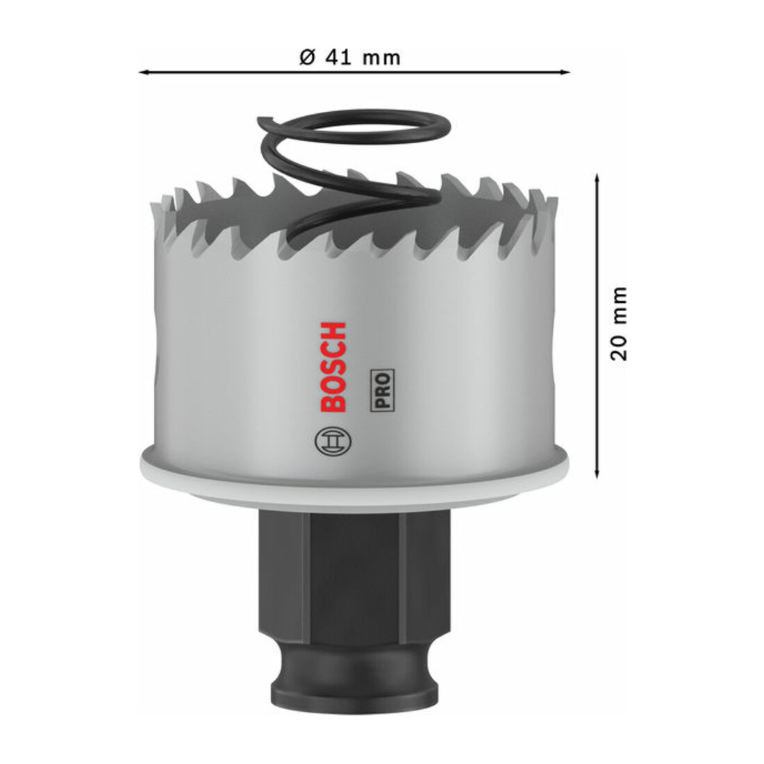 Bosch PRO Sheet Metal PC Plus Lochsäge, 41 mm