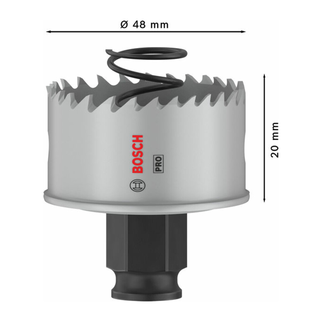 Bosch PRO Sheet Metal PC Plus Lochsäge, 48 mm