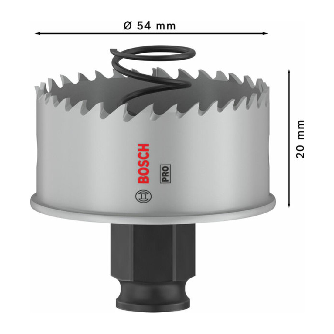 Bosch PRO Sheet Metal PC Plus Lochsäge, 54 mm