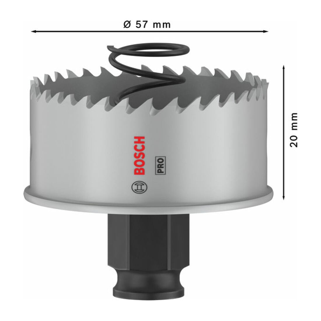 Bosch PRO Sheet Metal PC Plus Lochsäge, 57 mm