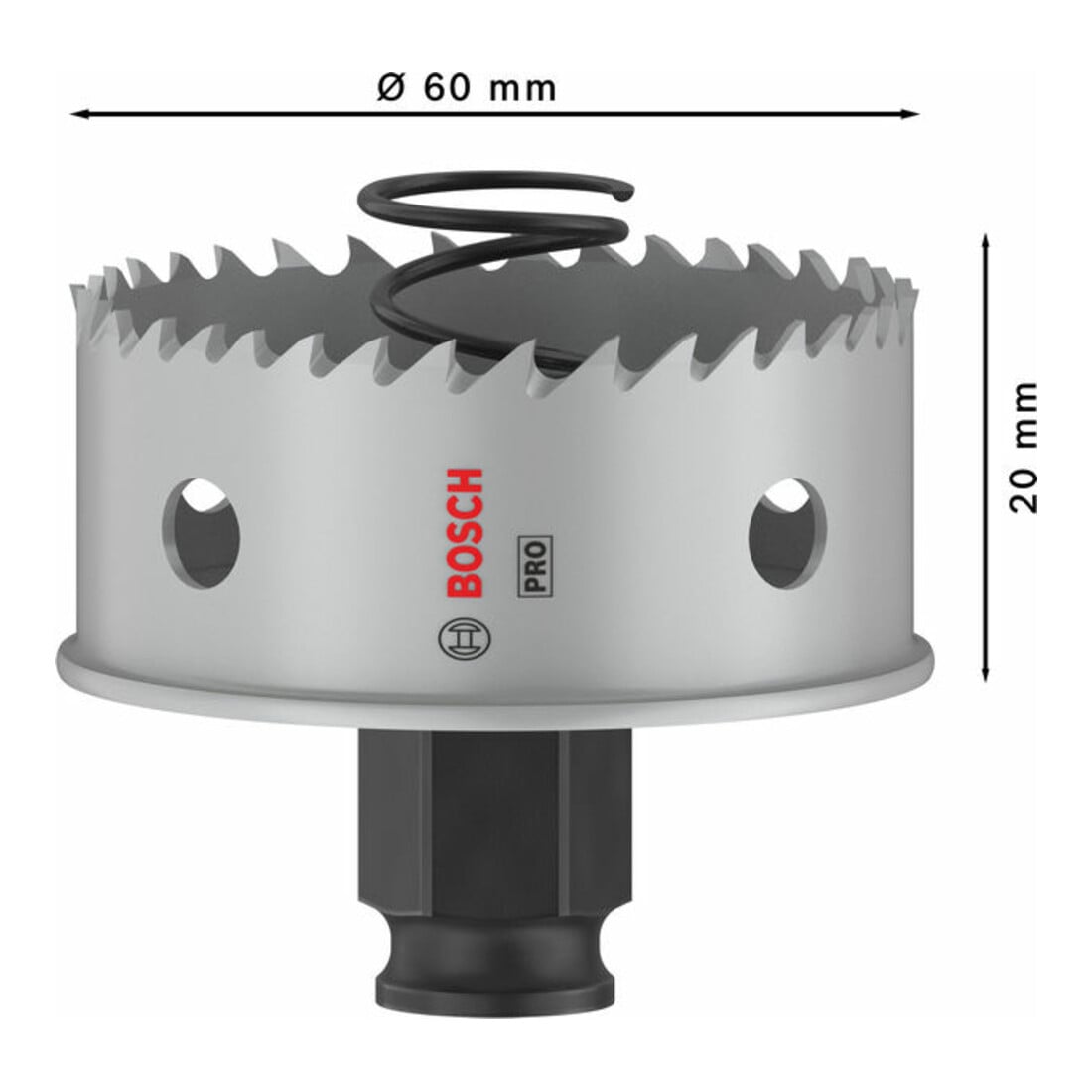 Bosch PRO Sheet Metal PC Plus Lochsäge, 60 mm