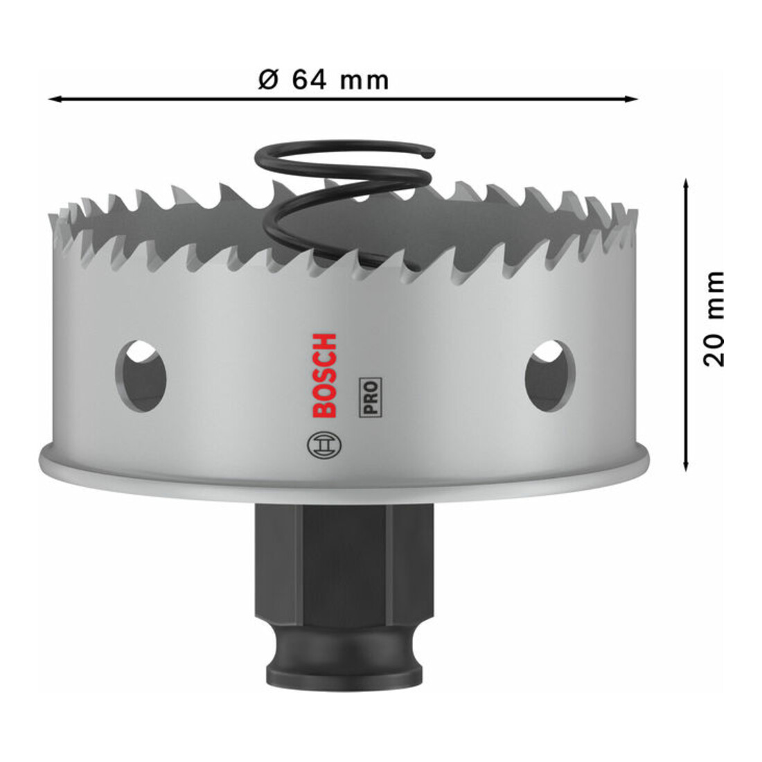 Bosch PRO Sheet Metal PC Plus Lochsäge, 64 mm