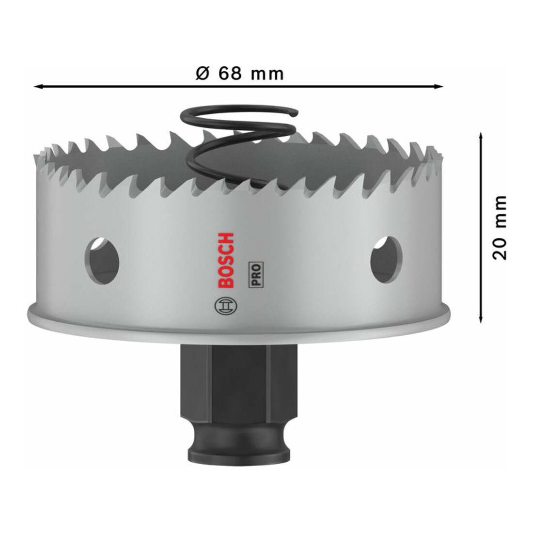 Bosch PRO Sheet Metal PC Plus Lochsäge, 68 mm