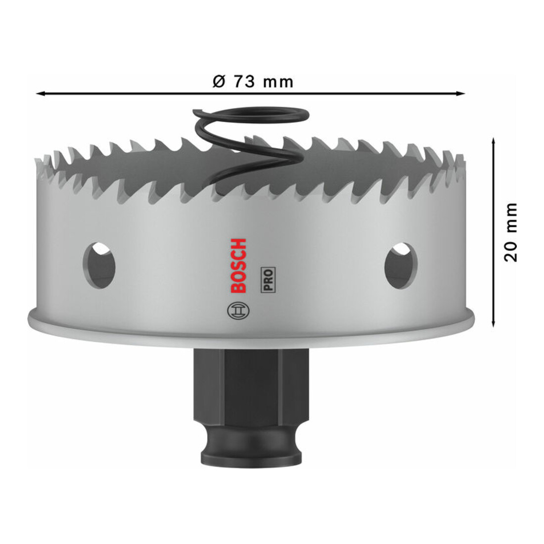 Bosch PRO Sheet Metal PC Plus Lochsäge, 73 mm