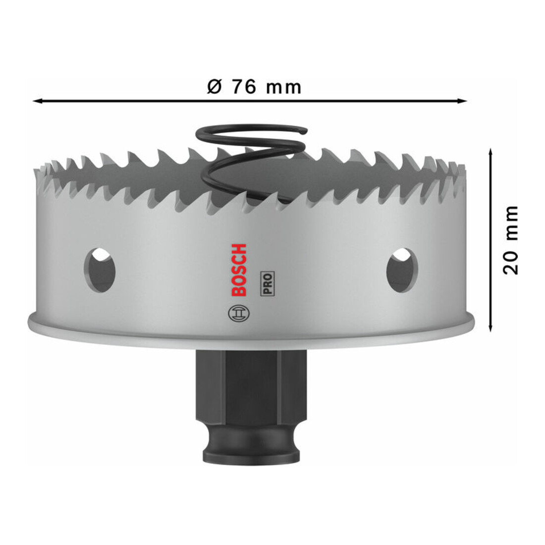 Bosch PRO Sheet Metal PC Plus Lochsäge, 76 mm