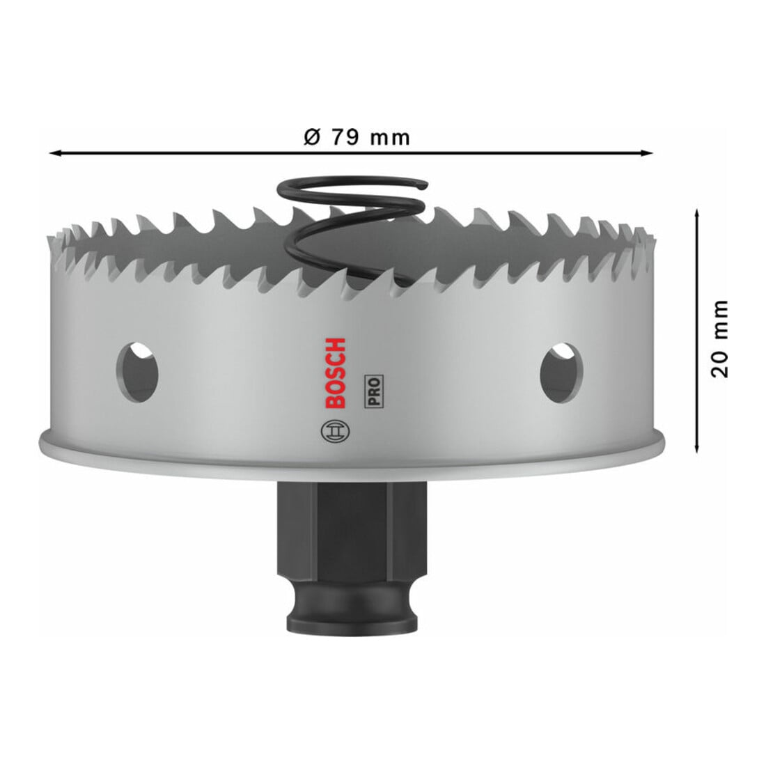 Bosch PRO Sheet Metal PC Plus Lochsäge, 79 mm