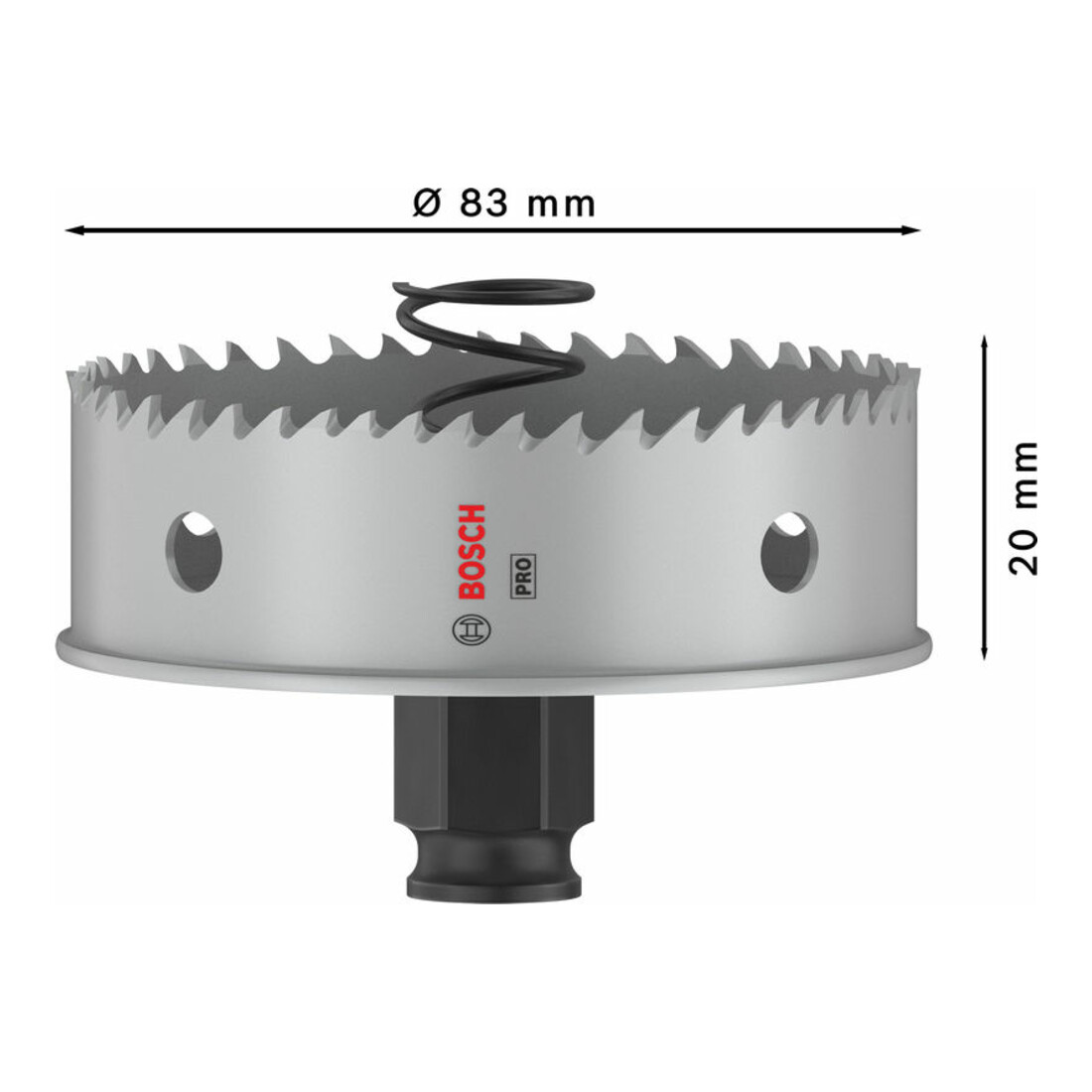 Bosch PRO Sheet Metal PC Plus Lochsäge, 83 mm