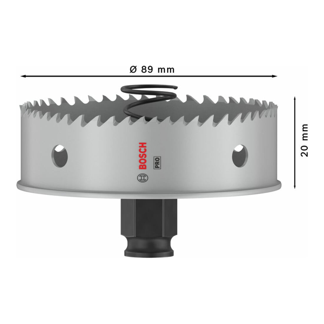 Bosch PRO Sheet Metal PC Plus Lochsäge, 89 mm