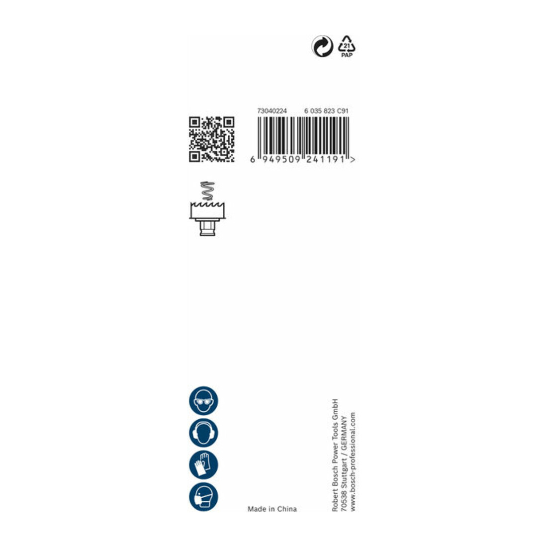 Bosch PRO Sheet Metal PC Plus Lochsägen Auswurffeder, 2-tlg.