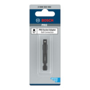 Bosch PRO Socket Adapter mit Kugelverbindung, 1/4", 50 mm-2