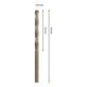 Bosch PRO Spiraalboor van roestvrij staal HSS-Co, 4 x 43 x 75 mm