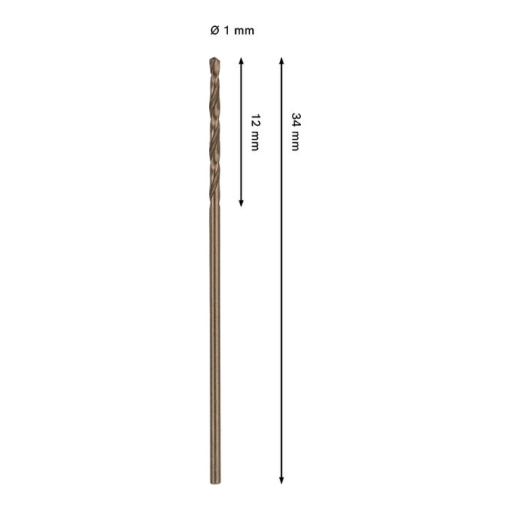 Bosch PRO Stainless Steel HSS-Co Spiralbohrer, 1 x 12 x 34 mm