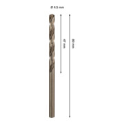 Bosch PRO Stainless Steel HSS-Co Spiralbohrer, 4,5 x 47 x 80 mm-4