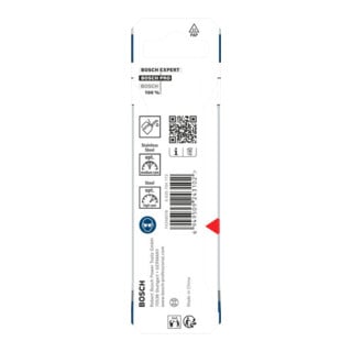 Bosch PRO Stainless Steel HSS-Co Spiralbohrer, 4,8 x 52 x 86 mm