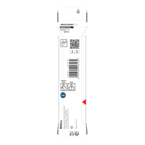 Bosch PRO Stainless Steel HSS-Co Spiralbohrer, 6,5 x 63 x 101 mm