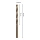 Bosch PRO Stainless Steel HSS-Co Spiralbohrer, 6,8 x 69 x 109 mm