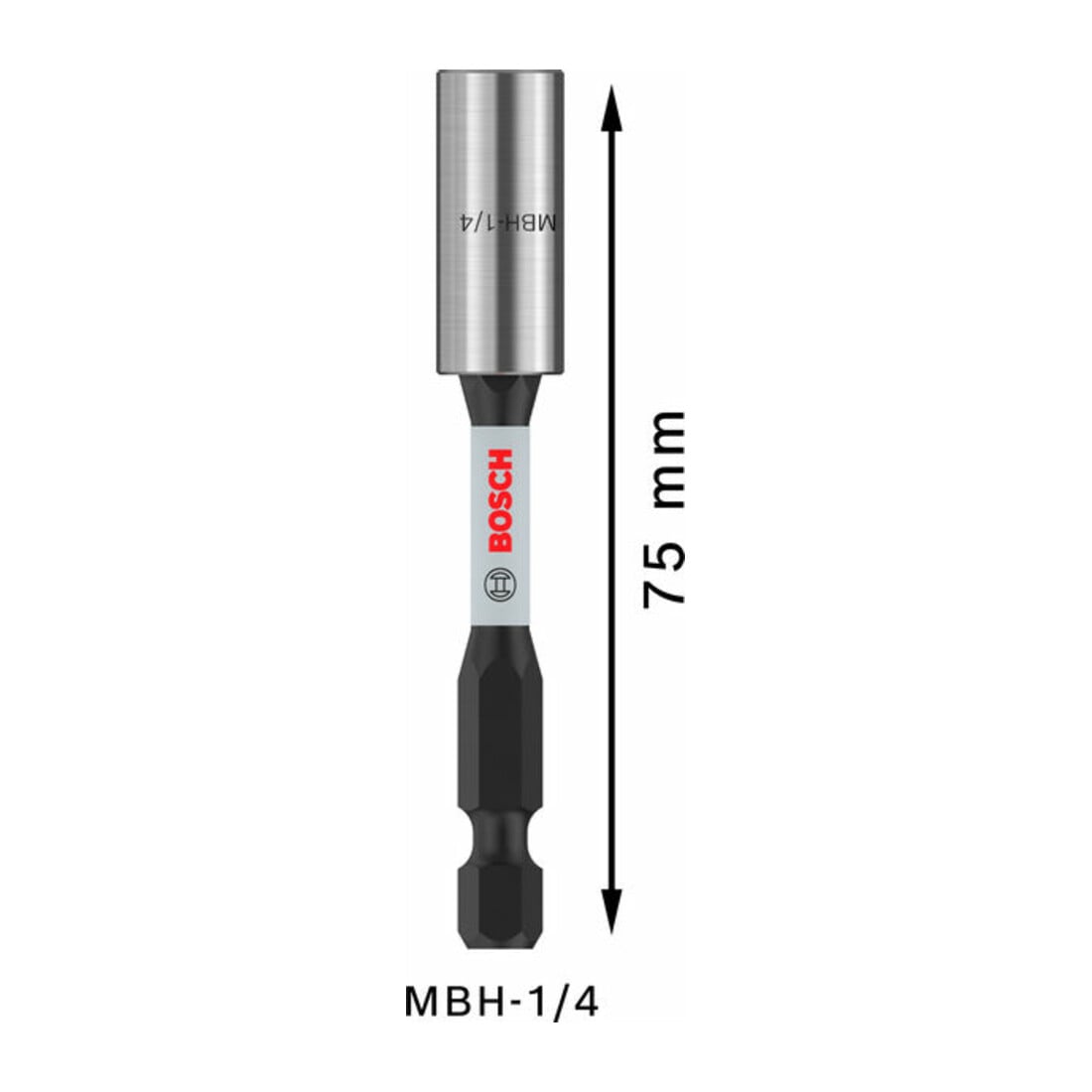 Bosch PRO Standard Bit Holder Impact, 75 mm
