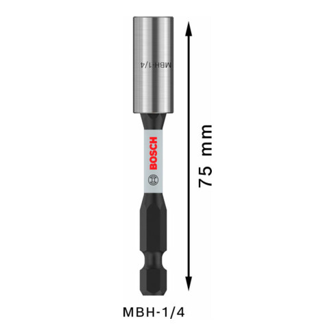 Bosch PRO Standard Bit Holder Impact, 75 mm