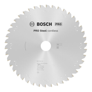 Bosch PRO Steel draadloze cirkelzaagblad, 203 x 1,8 x 25,4 mm