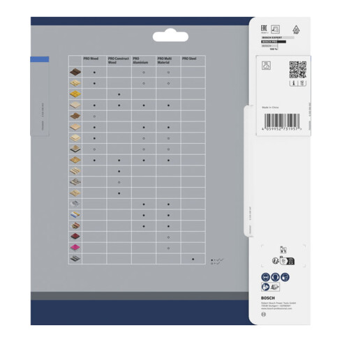 Bosch PRO Steel draadloze cirkelzaagblad, 203 x 1,8 x 25,4 mm