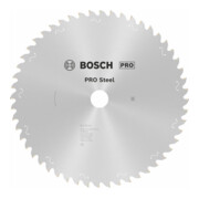 Bosch PRO Steel Sägeblatt Kreissägeblatt für Kreissägen, 254 x 2,2 x 25,4 mm, T52