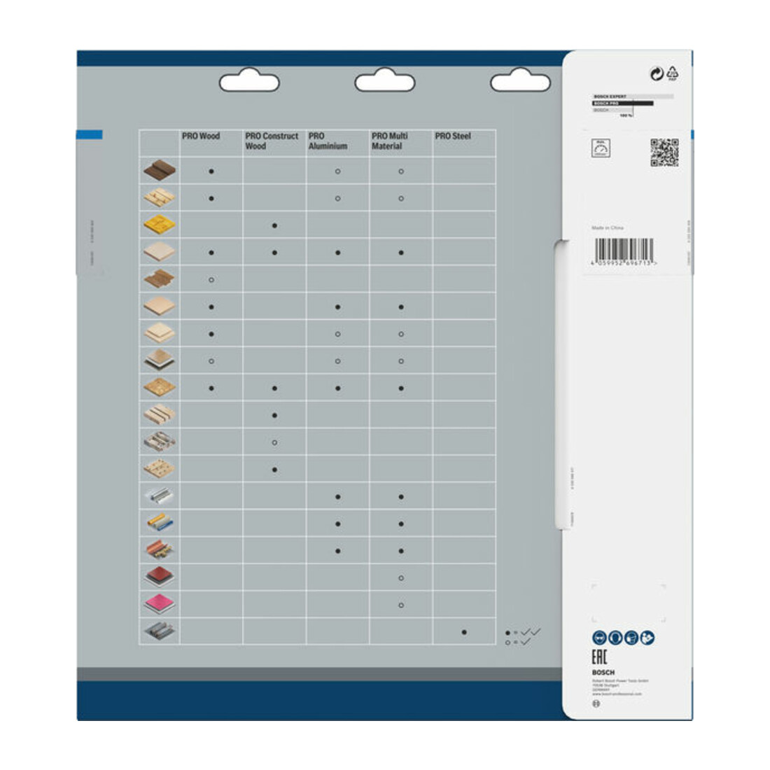 Bosch PRO Steel Sägeblatt Kreissägeblatt für Kreissägen, 305 x 2,2 x 25,4 mm, T60