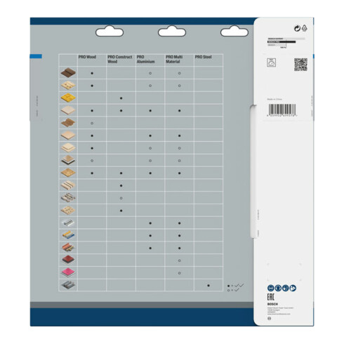 Bosch PRO Steel Sägeblatt Kreissägeblatt für Kreissägen, 305 x 2,2 x 25,4 mm, T72