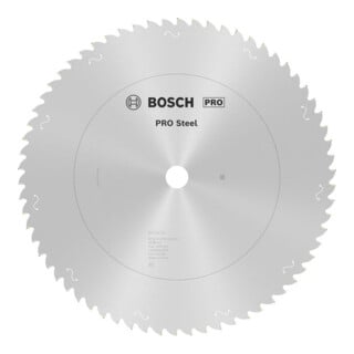 Bosch PRO Steel Sägeblatt Kreissägeblatt für Kreissägen, 355 x 2,2 x 25,4 mm, T66