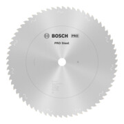 Bosch PRO Steel Sägeblatt Kreissägeblatt für Kreissägen, 355 x 2,2 x 25,4 mm, T66