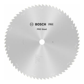 Bosch PRO Steel Sägeblatt Kreissägeblatt für Kreissägen, 355 x 2,2 x 25,4 mm, T66