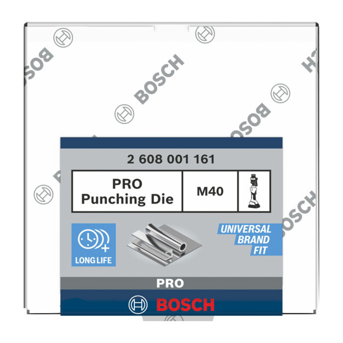 Bosch PRO Stempel und Matrize, M40, Edelstahl