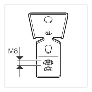 Bosch PRO Suspension métallique FMI-M6/M8