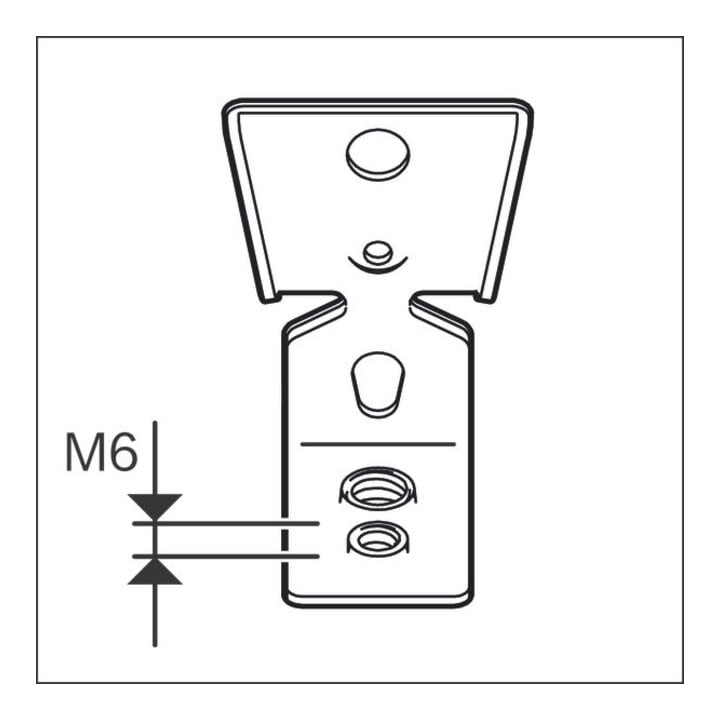 Bosch PRO Suspension métallique FMI-M6/M8