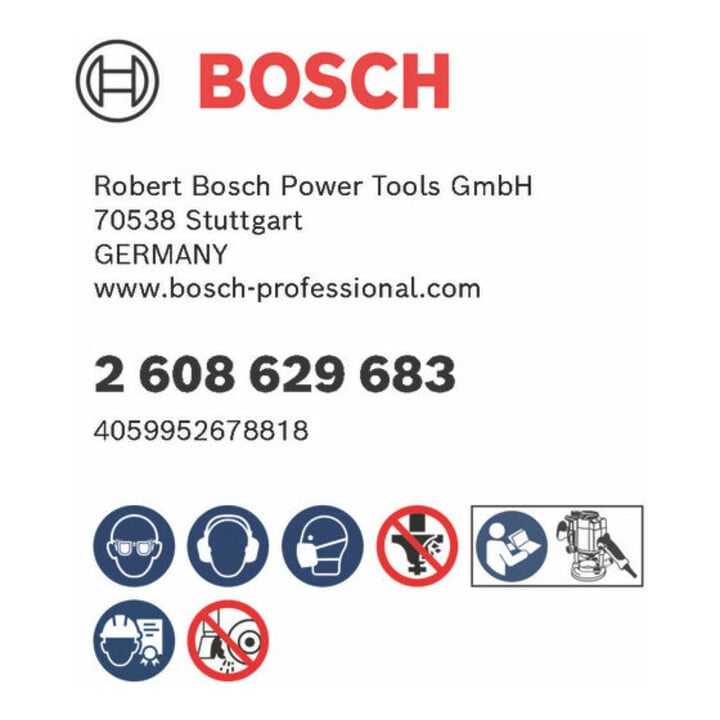 Bosch PRO T-Nutfräser, Ø 10,5 x Ø 6,6, Schaft 8 mm