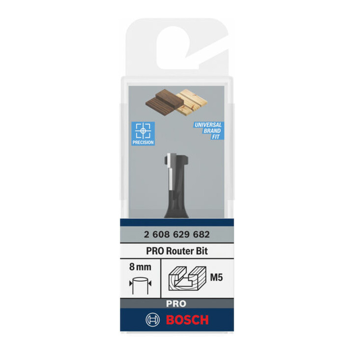 Bosch PRO T-Nutfräser, Ø 8,5 x Ø 5,6, Schaft 8 mm