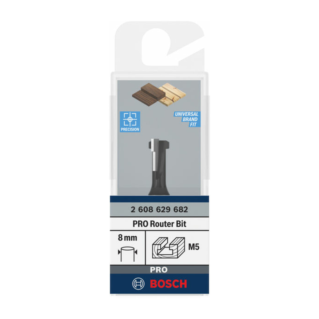 Bosch PRO T-Nutfräser, Ø 8,5 x Ø 5,6, Schaft 8 mm