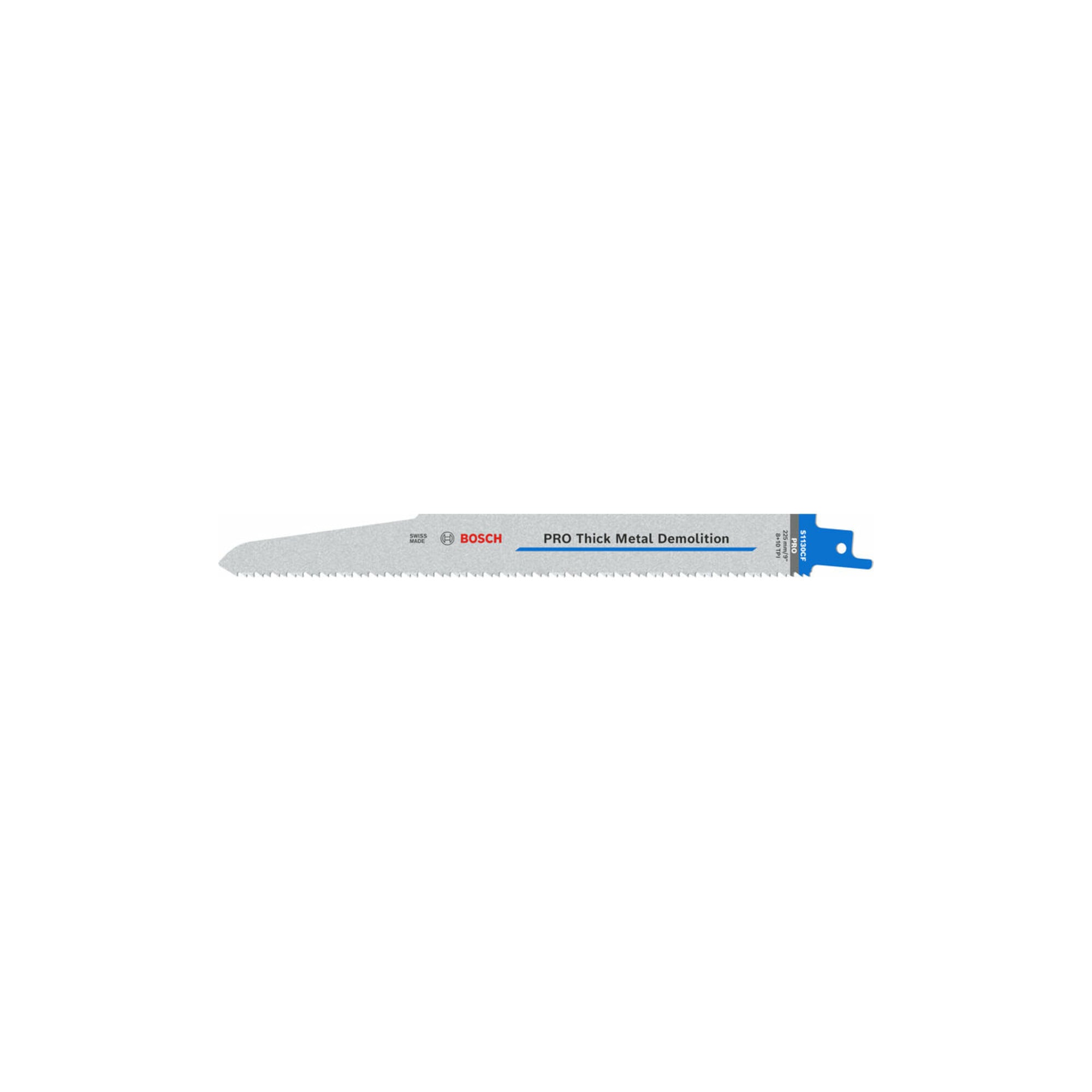 BOSCH PRO Thick Metal Demolition S1130CF Säbelsägeblatt, 1,6 x 22 x 225 mm, 25-tlg.