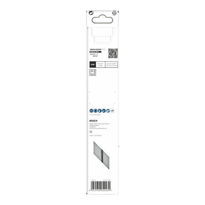 Bosch PRO Thick Metal precise S1137HBF Säbelsägeblatt, 1,1 x 25 x 225 mm, 5-tlg.